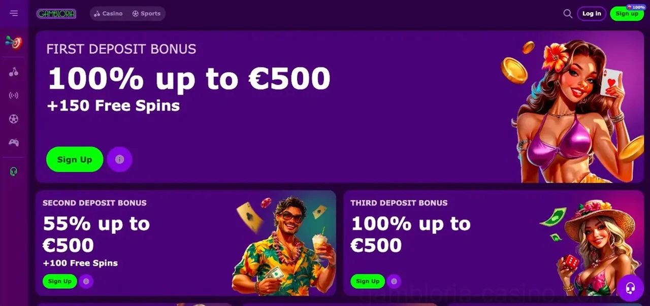 Gambloria Casino – Krypto-Freundlich & Blitzschnell Casino
